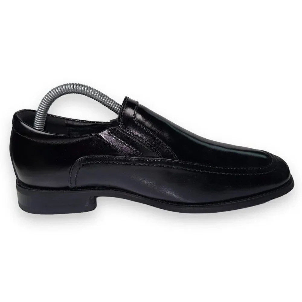 Stacy Adams Felton‎ Square Toe Dress Loafers Black 20113-001 Men's 8M